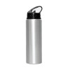 North Shore Straw Water Bottles SIlver